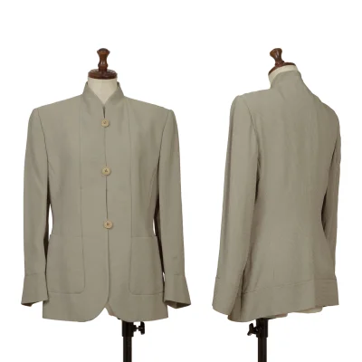 EMPORIO ARMANI Rayon Striped Jacket