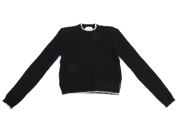 ARMANI JEANS Angola Blend Wool Knit Sweater K-161327_002