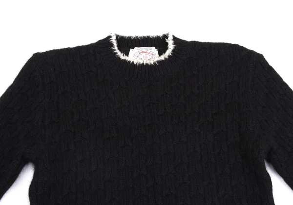 ARMANI JEANS Angola Blend Wool Knit Sweater K-161327_003