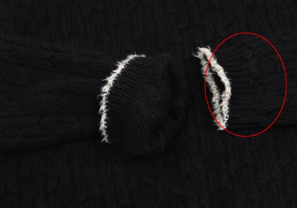 ARMANI JEANS Angola Blend Wool Knit Sweater K-161327_006