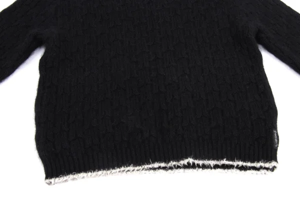 ARMANI JEANS Angola Blend Wool Knit Sweater K-161327_008