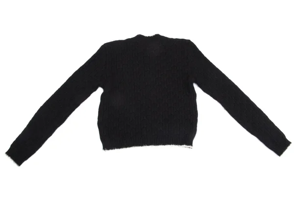 ARMANI JEANS Angola Blend Wool Knit Sweater K-161327_011