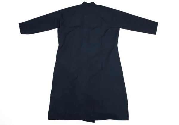 HIROKO KOSHINO TRUNK Poly Stand Collar Snap Coat K-161330_011