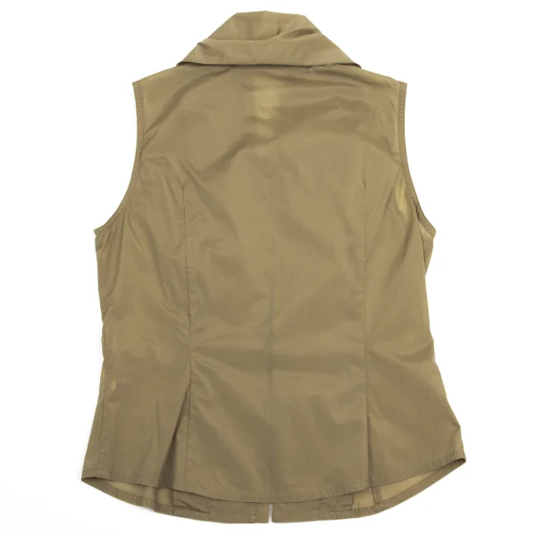 HIROKO BIS Nylon Stretch Snap Vest K-161331_010