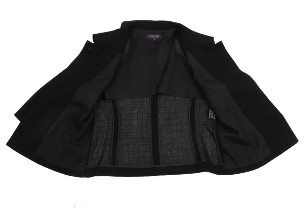YUKI TORII Poly Checked Woven Jacket K-161332_009