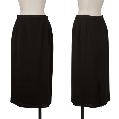 YUKI TORII Poly Checked Woven Skirt