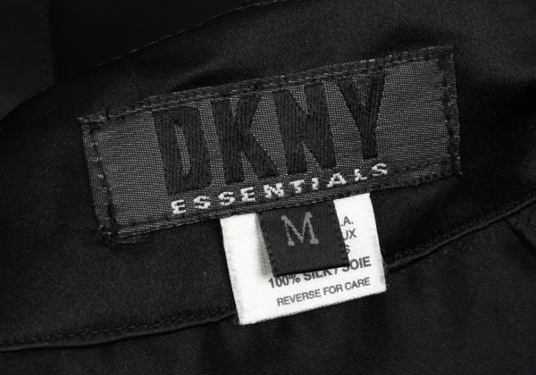 DKNY ESSENTIALS Silk Satin Double Belted Coat K-161335_019