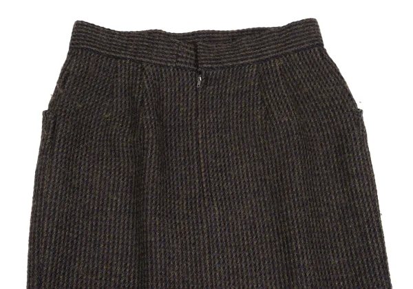 KARL LAGERFELD Wool Blend Tweed Skirt K-161337_007