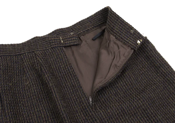 KARL LAGERFELD Wool Blend Tweed Skirt K-161337_008