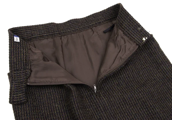 KARL LAGERFELD Wool Blend Tweed Skirt K-161337_009