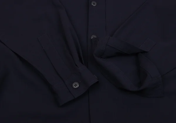 Y's Pocket Design Sheer Wool Shirt K-161339_010