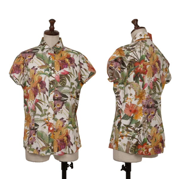 NARACAMICIE Botanical Printed Blouse & Skirt K-161343_002