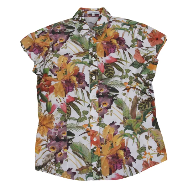 NARACAMICIE Botanical Printed Blouse & Skirt K-161343_003