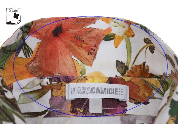 NARACAMICIE Botanical Printed Blouse & Skirt K-161343_006