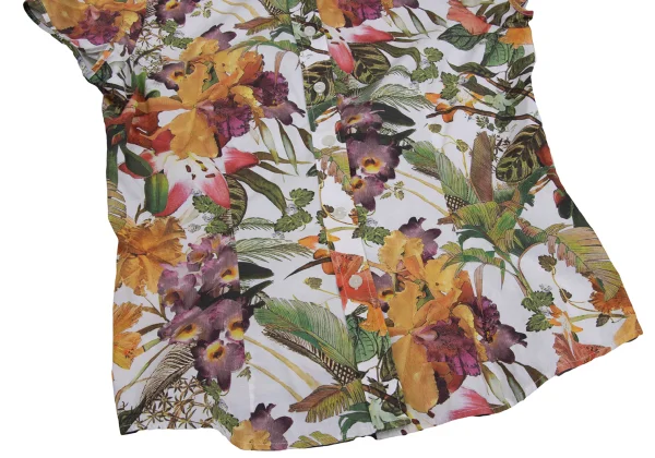 NARACAMICIE Botanical Printed Blouse & Skirt K-161343_008