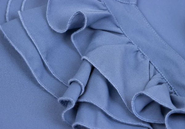 NARACAMICIE Poly Chiffon Frill Blouse K-161345_004