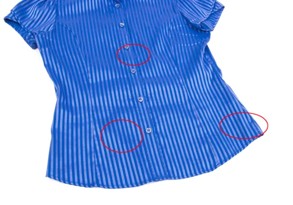 NARACAMICIE Striped Weave Stretch Blouse K-161346_008