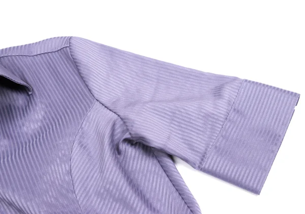 NARACAMICIE Striped Weave Stretch Blouse K-161347_005