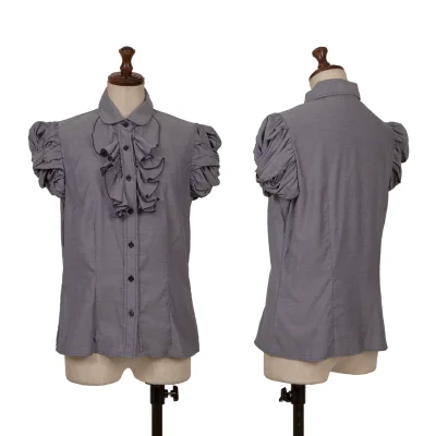NARACAMICIE Cotton Frill Blouse