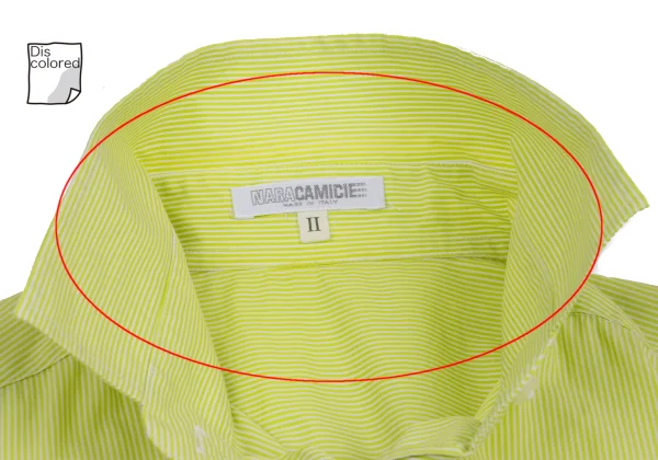 NARACAMICIE Striped Puff Sleeve Blouse K-161349_005