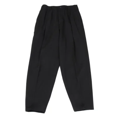 Yohji Yamamoto POUR HOMME Wool Tuck Pants