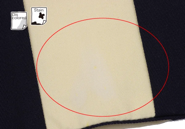 Yohji Yamamoto POUR HOMME Stripe Switching Wool Gaba Pants K-161355_015