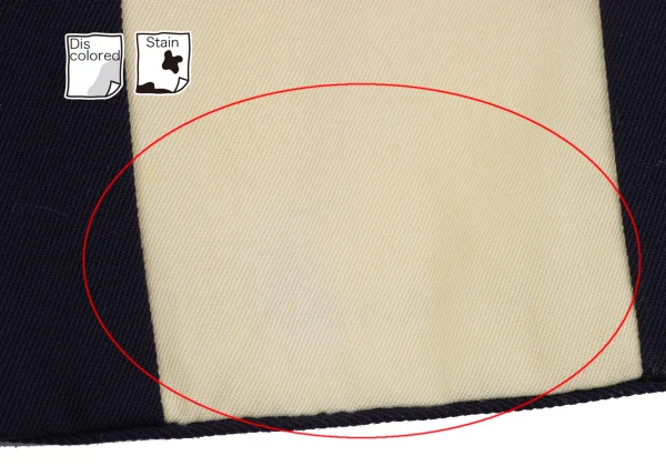 Yohji Yamamoto POUR HOMME Stripe Switching Wool Gaba Pants K-161355_016