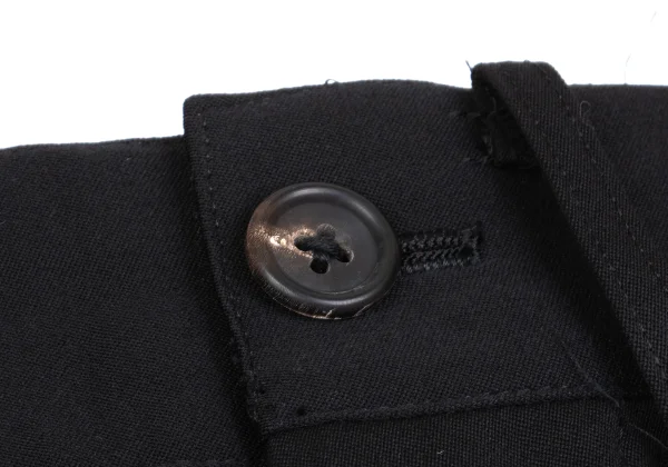 Yohji Yamamoto POUR HOMME Pocket Design Wool Gaba Pants K-161356_003