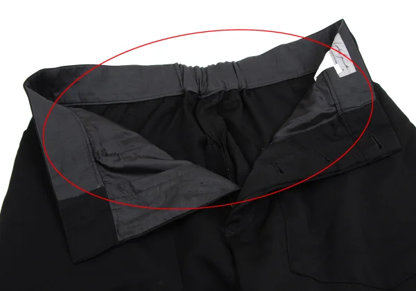 Yohji Yamamoto POUR HOMME Pocket Design Wool Gaba Pants K-161356_005