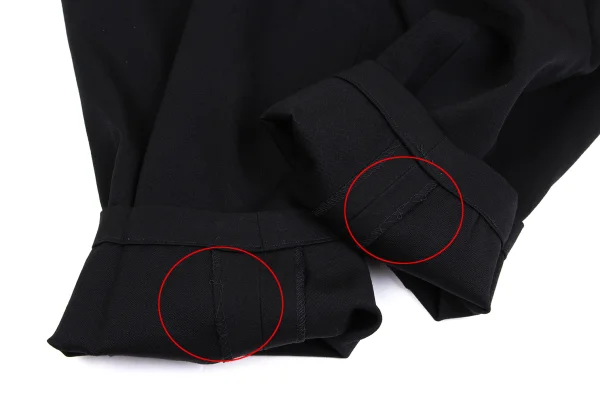 Yohji Yamamoto POUR HOMME Pocket Design Wool Gaba Pants K-161356_010