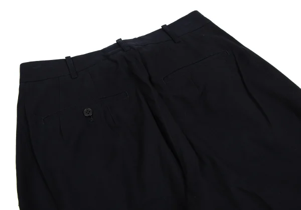 Yohji Yamamoto POUR HOMME Hem Button Cotton Pants K-161357_012