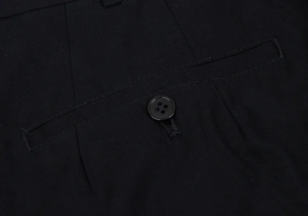 Yohji Yamamoto POUR HOMME Hem Button Cotton Pants K-161357_013