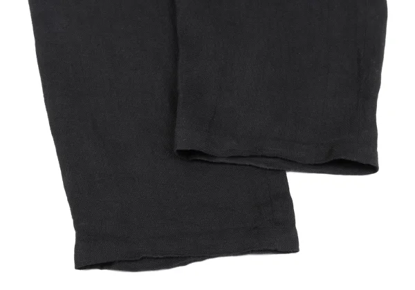 Yohji Yamamoto POUR HOMME Waist Belted Linen Tuck Pants K-161358_008