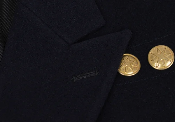 Yohji Yamamoto FEMME Gold Button Design Wool Jacket K-161359_006