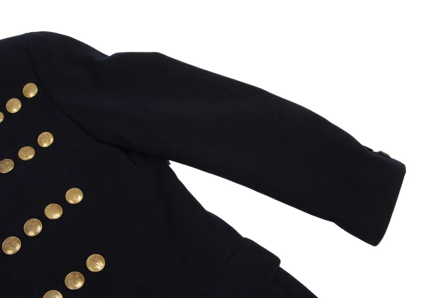 Yohji Yamamoto FEMME Gold Button Design Wool Jacket K-161359_007