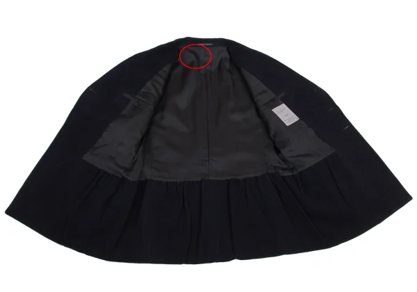 Yohji Yamamoto FEMME Gold Button Design Wool Jacket K-161359_012