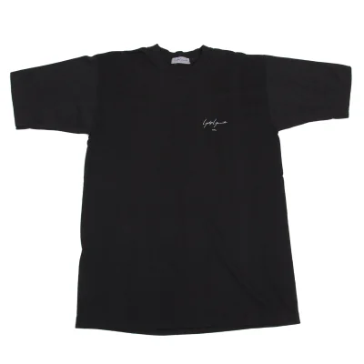 Yohji Yamamoto U.S.A. Logo Printed T Shirt