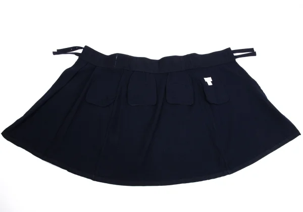 Yohji Yamamoto FEMME Wool Belted Wrap Skirt K-161364_012