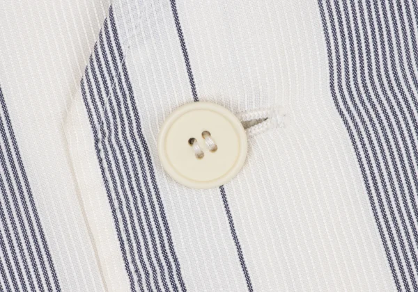 Y's Striped Collarless Jacket K-161368_007