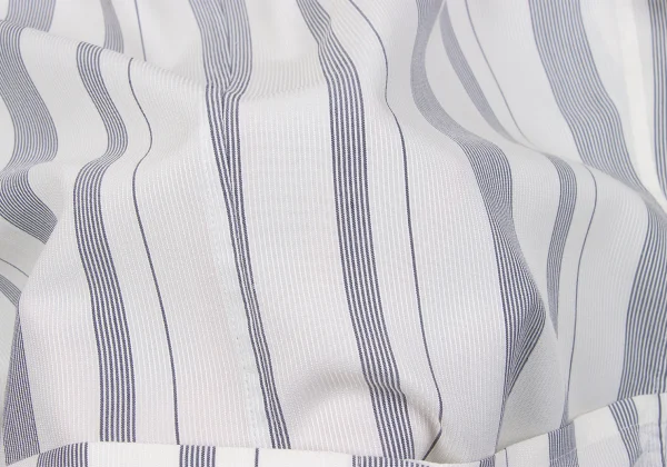 Y's Striped Collarless Jacket K-161368_018