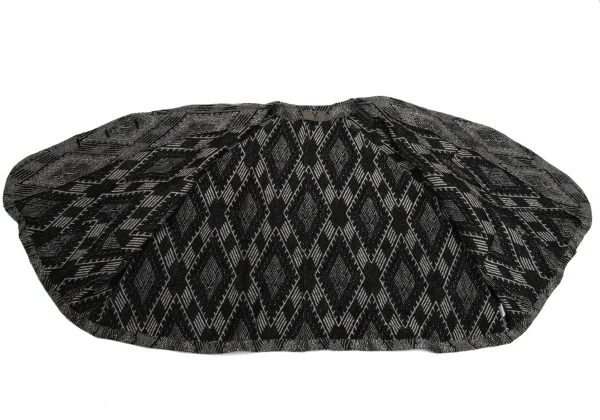 Y's Diamond Tweed Collarless Jacket K-161369_011