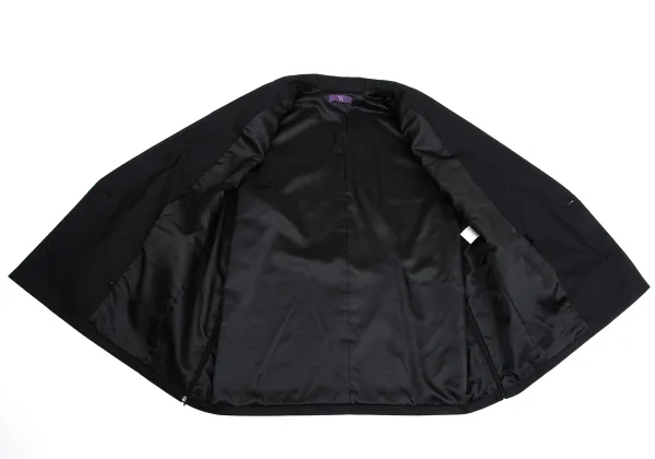 Y's PINK Cotton Poly Side Zip Double Jacket K-161374_012
