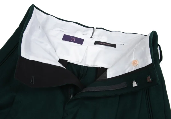 TAKESHI KOSAKA by Y's Pink Label Tuck Wide Dropped Crotch Pants K-161375_005