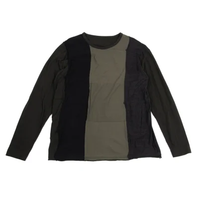 Ground Y Cotton Panel Switching T Shirt