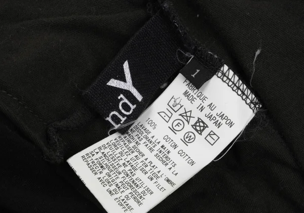 Ground Y Cotton Panel Switching T Shirt K-161376_014