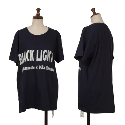Yohji Yamamoto×Mika Ninagawa Logo Printed T Shirt