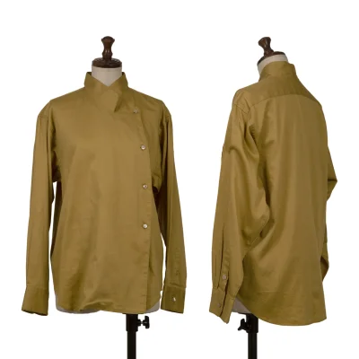KENZO Cotton Stand Collar Shirt