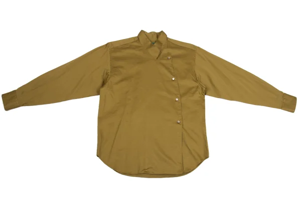 KENZO Cotton Stand Collar Shirt K-161381_002