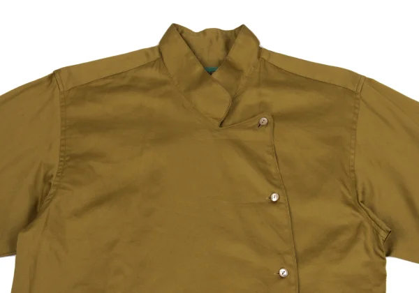 KENZO Cotton Stand Collar Shirt K-161381_003