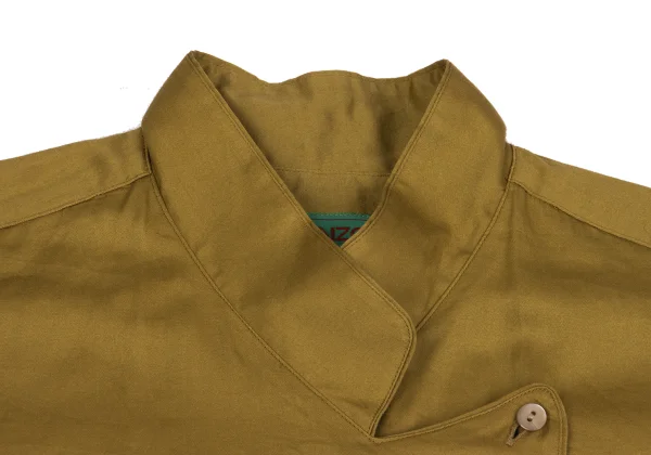 KENZO Cotton Stand Collar Shirt K-161381_004